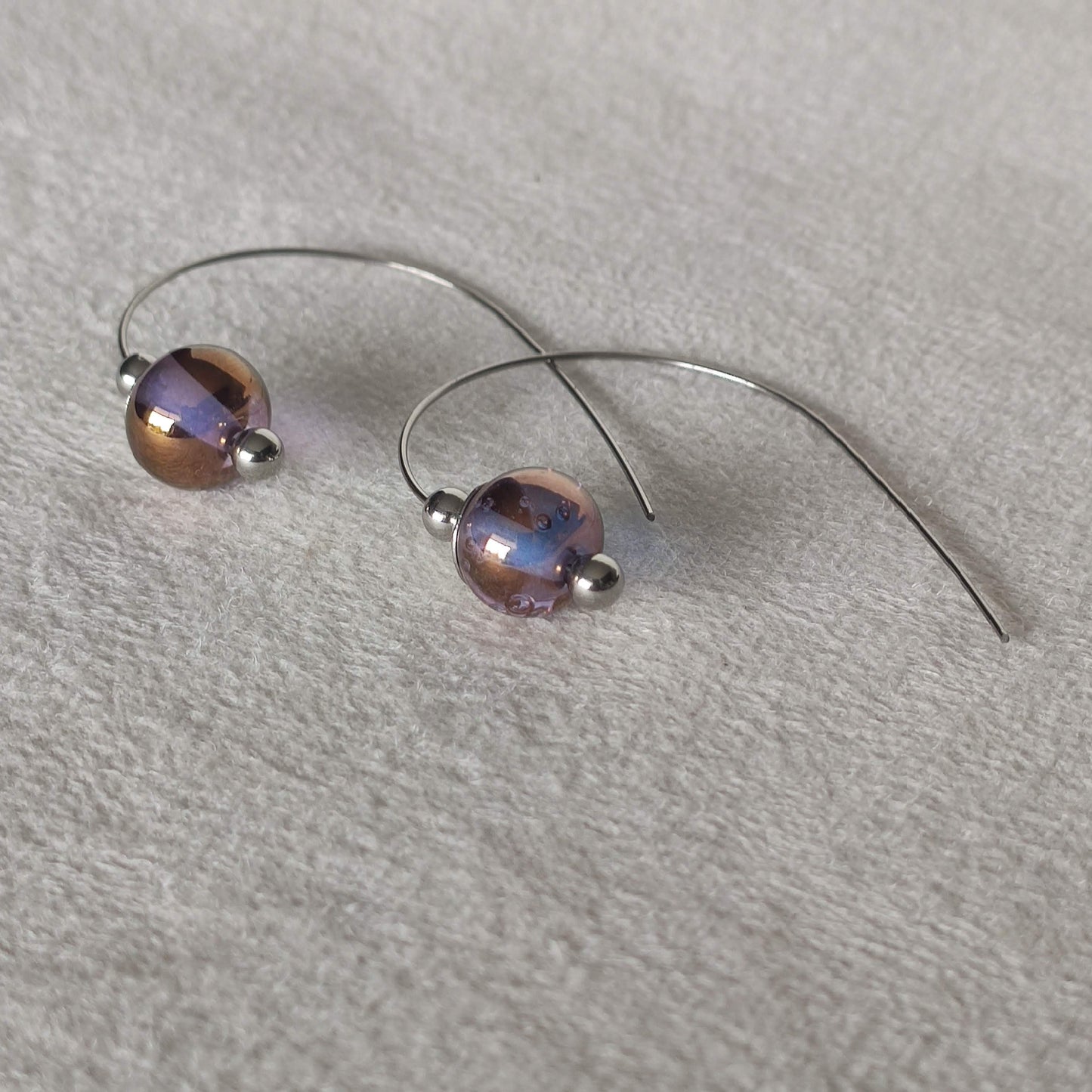 Bloucles d'oreilles " Manon "