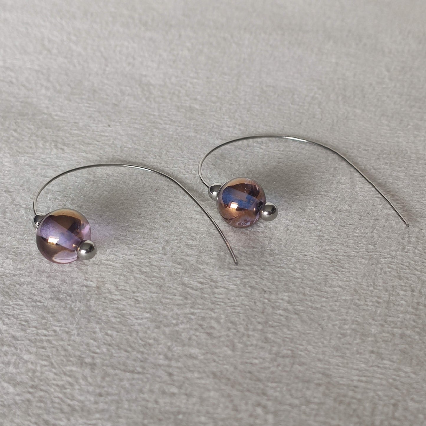 Bloucles d'oreilles " Manon "