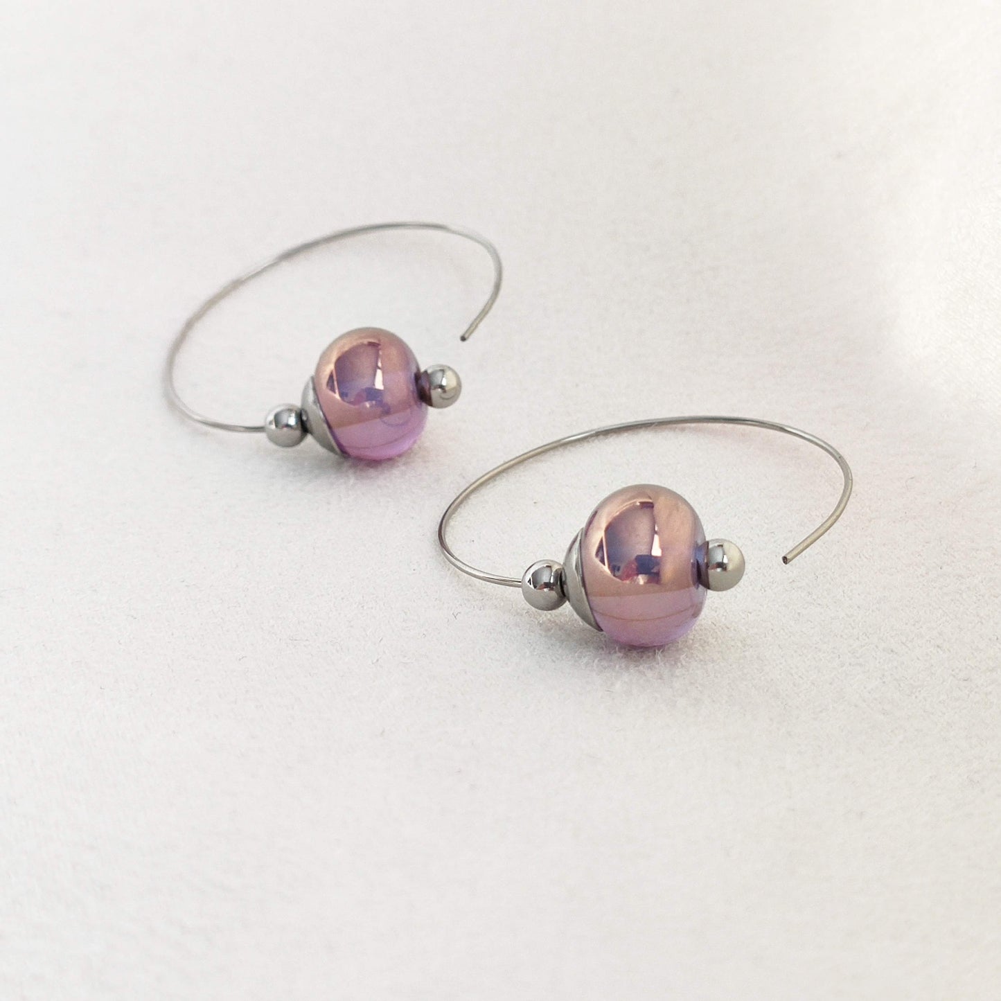 Bloucles d'oreilles " Manon "