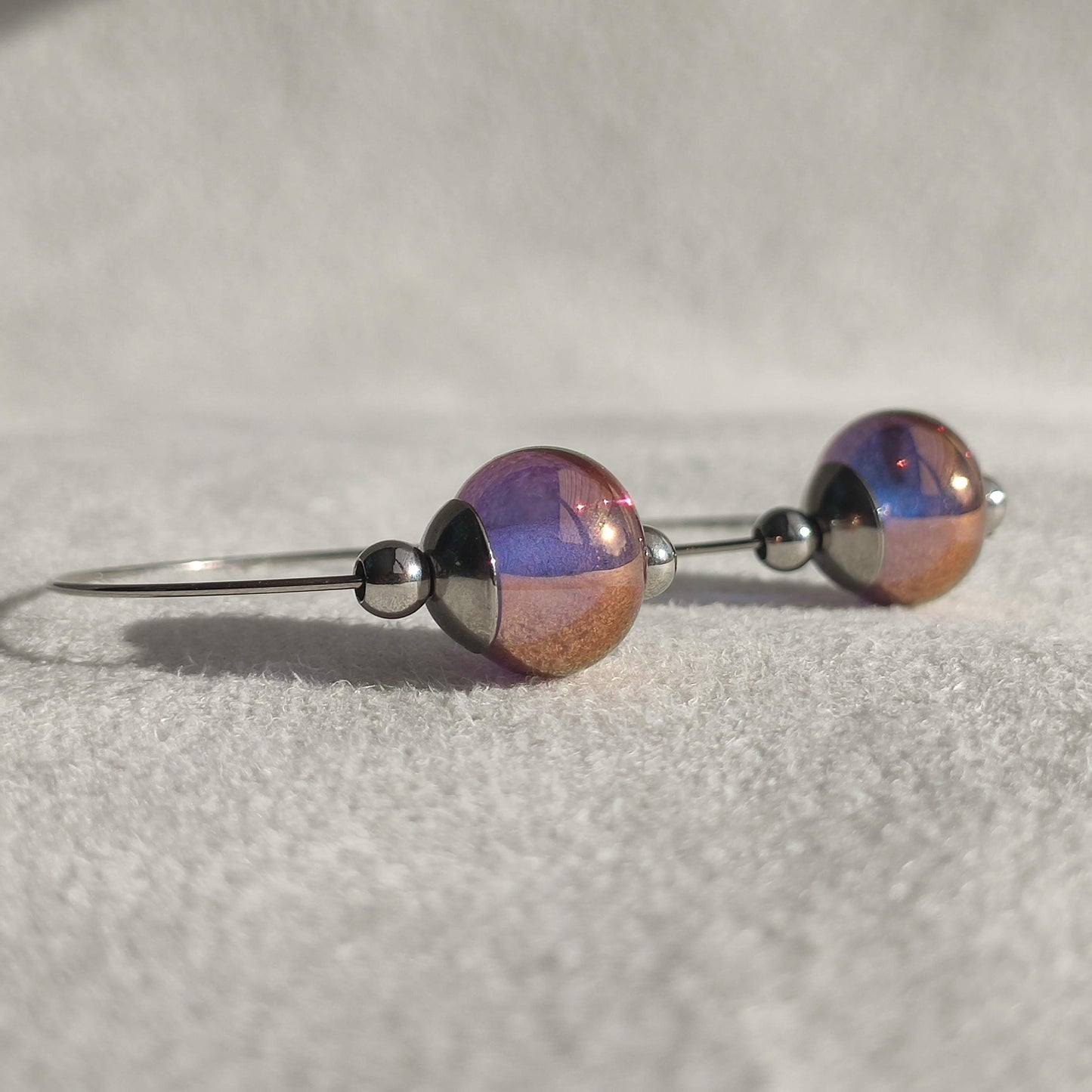 Bloucles d'oreilles " Manon "