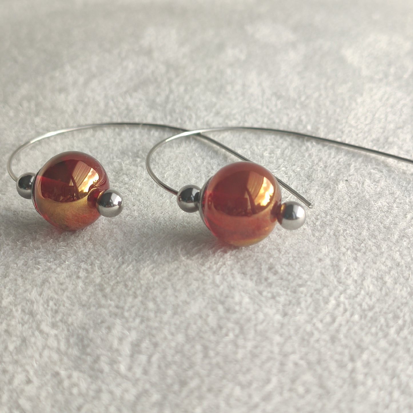 Bloucles d'oreilles " Manon "