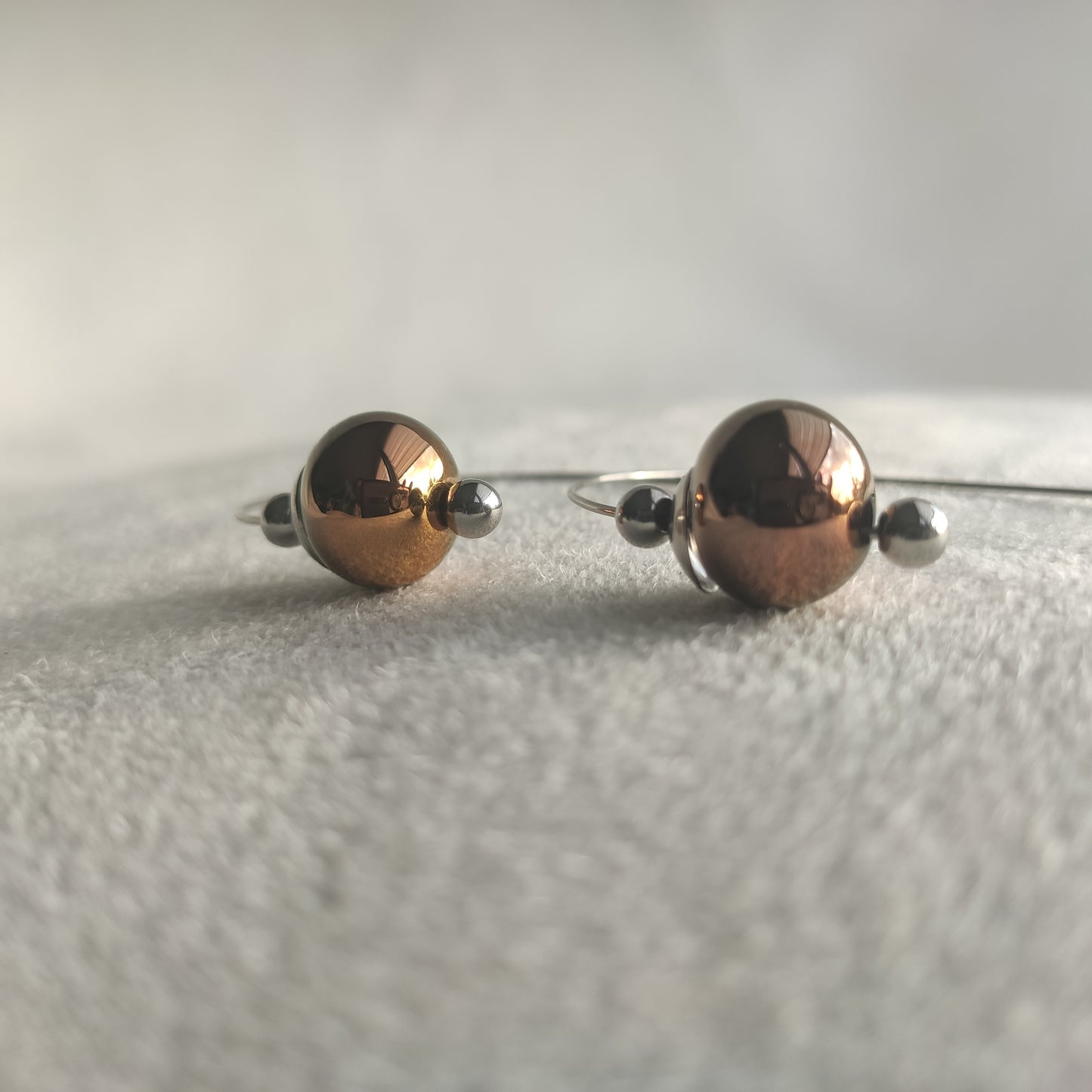 Bloucles d'oreilles " Manon "