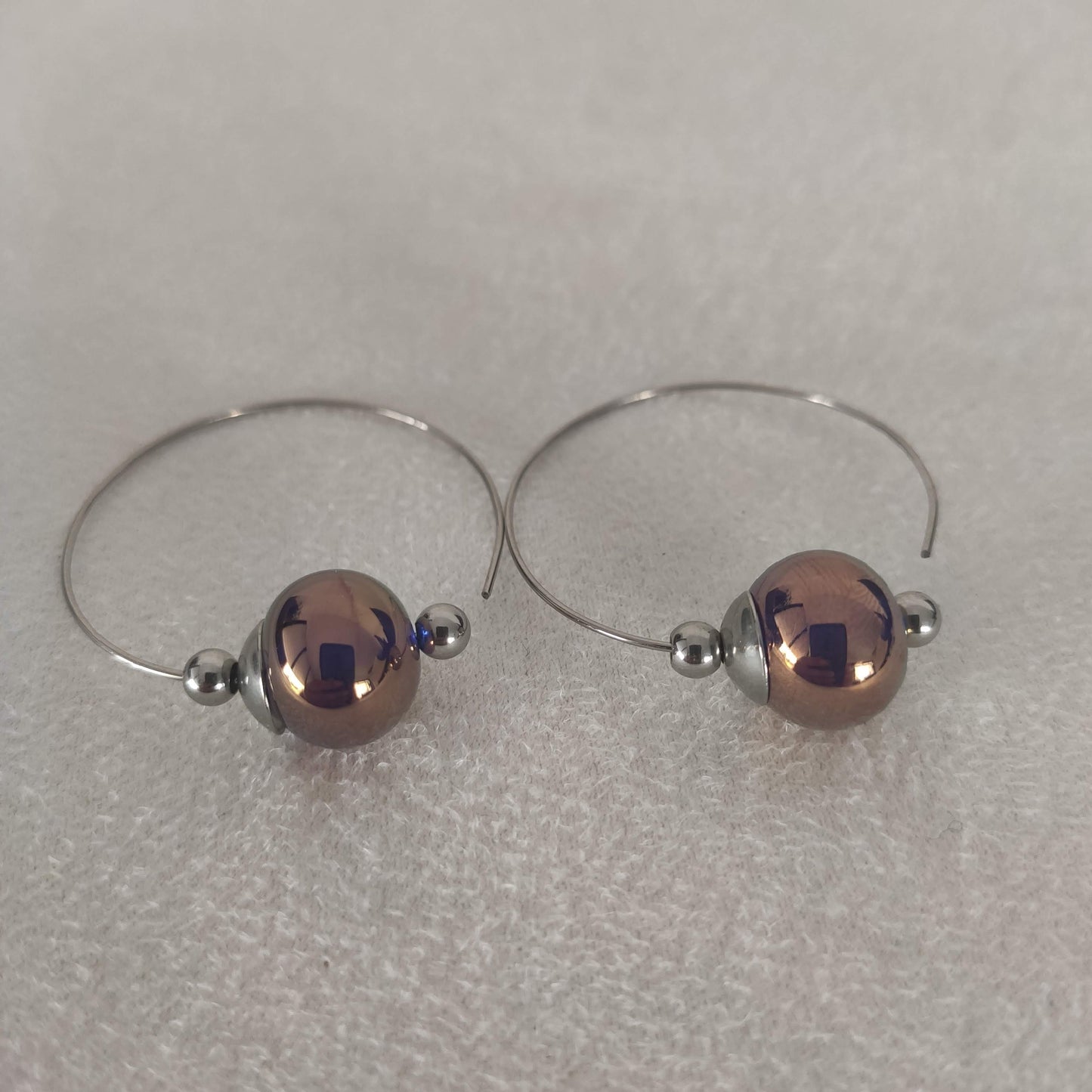 Bloucles d'oreilles " Manon "
