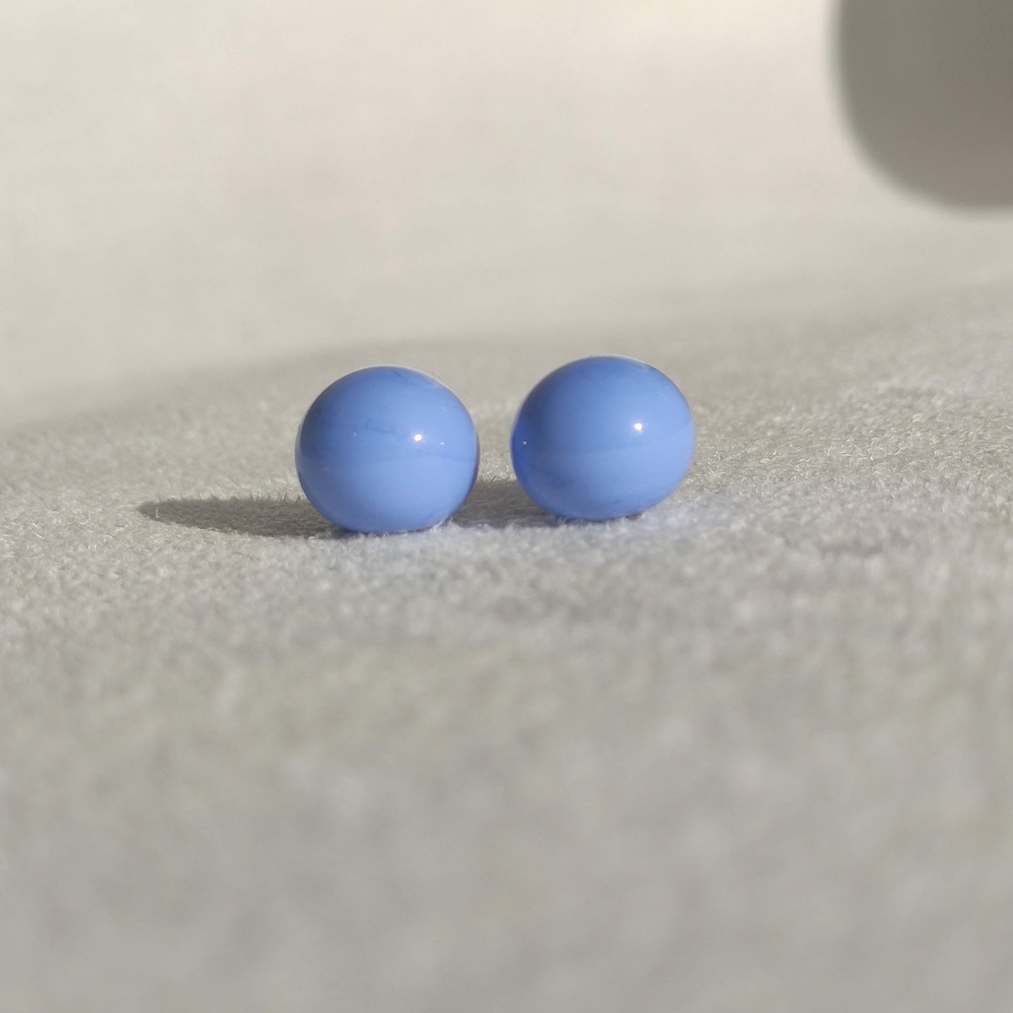 Duo de perles bleu