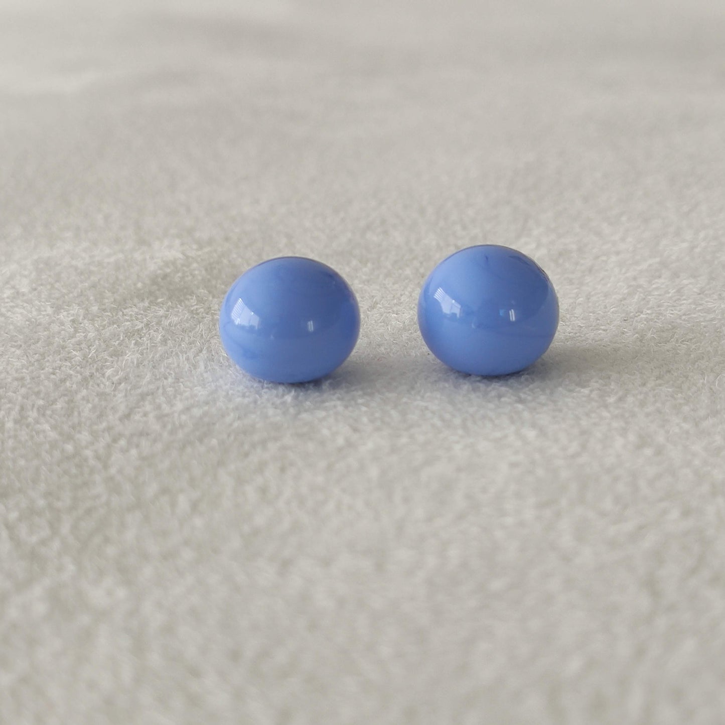 Duo de perles bleu